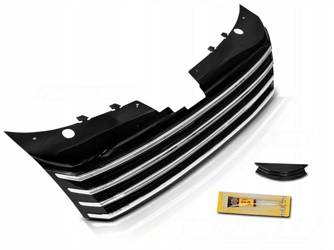 Frontgrill VW Passat B7 10-14 Krom Svart