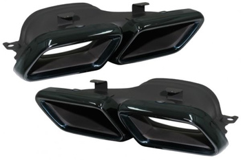 AVGASMUNSTYCKEN MERCEDES GLC X253 SVART