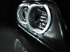 Strålkastare BMW E39 95-03 Svart Ring LED Depo
