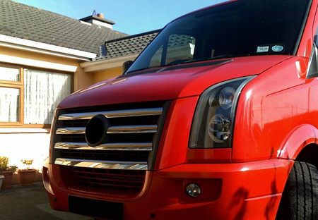 GRILL gallerlister VW Crafter 2007-2010