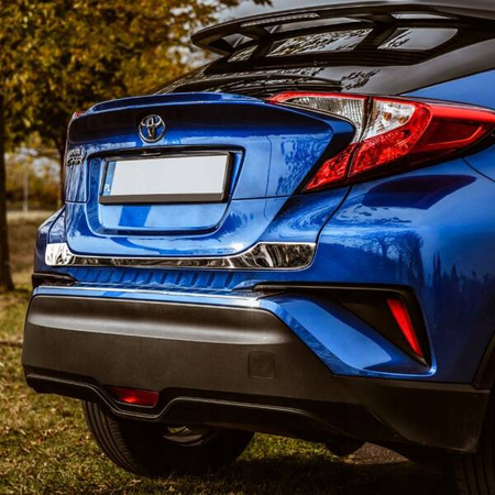 Bakluckans kantlist för SSNAGYONG TORRES 2022- | krom