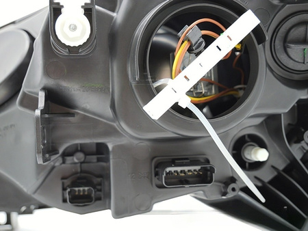 Svart vänster strålkastare för Renault Captur I