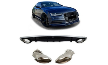 BAKRE DIFFUSOR AUDI A7 4G 15-18 FACELIFT S-LINE RS7