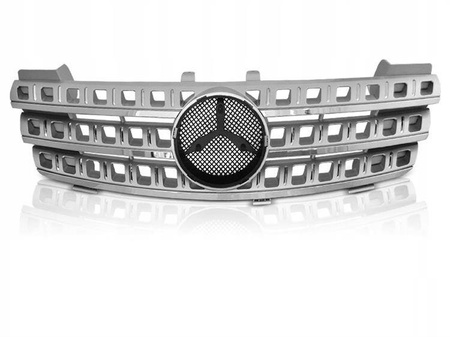 Frontgrill Mercedes W164 05-08 Silver Krom