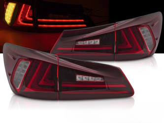 LEXUS IS II 06-13 röda LED-bakljus