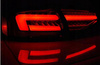 Audi A4 B8 12-15 sedan svarta dts LED-lampor