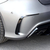 AERO FLAPS LOOK AMG MERCEDES W176 SVART BAK
