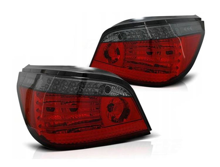 Bmw E60 07.03-07 Röd rök Led Seq-lampor