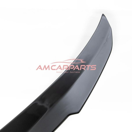 BAKLUCKA SPOILER BMW E60 03-10 GLÄNSANDE SVART M