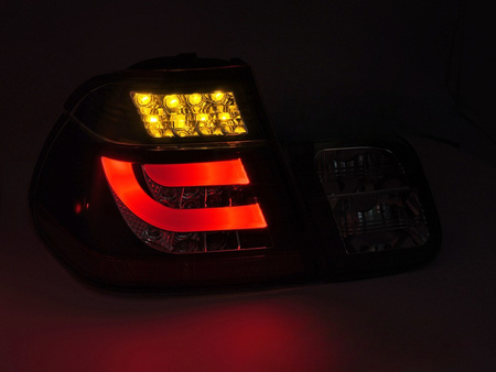 LED-bakljus med svart rökrök för BMW E46 Sedan 1998-2001