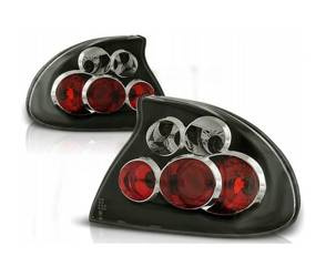 Baklyktor Opel Tigra 94-00 Svart Lexus Look