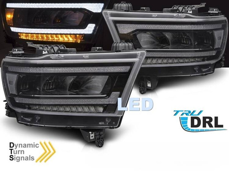 Dodge Ram 19-22 DRL LED-strålkastare