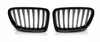Njurgrill svart blank för Bmw X1 E84 LCI 12-14