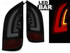 VW Caddy UP! / Skoda Citigo 11- SMOKE BLACK LED BAR
