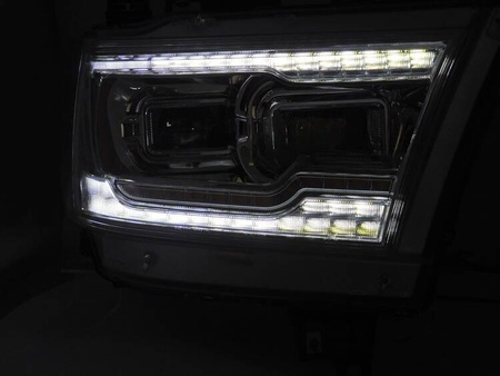 Full LED-strålkastare för Dodge Ram 1500 19-22