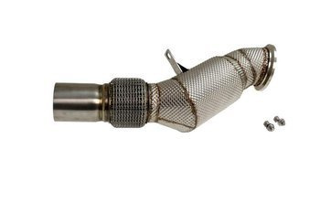 Downpipe BMW B48 F30 340i F32 440i + KAT Värmesköld