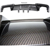 DIFFUSER BMW F10 F11 10-17 LOOK M5 CARBON GULD
