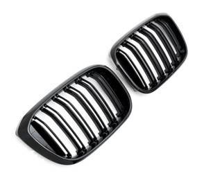 GRILL (NJURE) BMW X3 X4 G01 G02 LOOK M GLOSSY BLAC