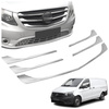 Mercedes Vito W447 Dummy Grill Strips 14+ Chrome