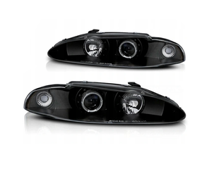 Strålkastare Mitsubishi Eclipse 95-96 Svart