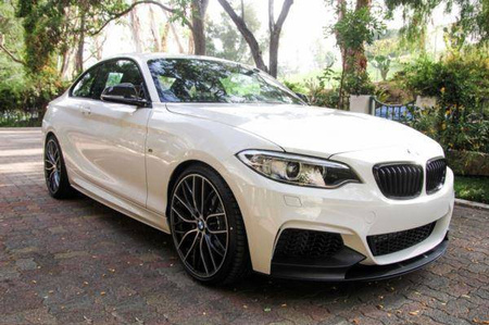 DOKŁADKA PRZEDNIA BMW F23 F22 13- GLOSSY BLACK MP