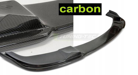 Carbon h stil frontspoiler till BMW E60 03-10