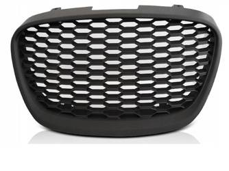 Frontgrill Seat Leon 09-13 Svart Matt