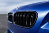 BMW F10 F11 10- M5 NJURGRILLLOOK SVART KOLFONI