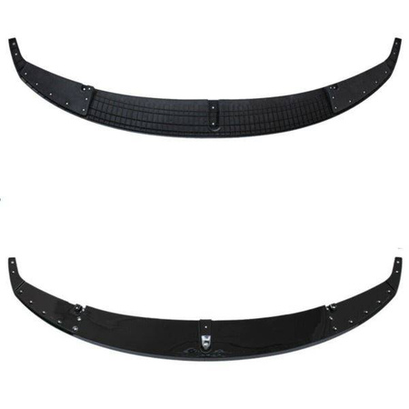 FRONTPANEL BMW F30 F31 11- BLANK SVART SPLITTER