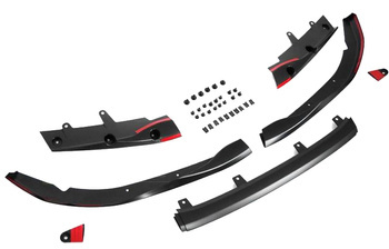 Prestanda svart frontspoiler för BMW G22 G23 20-s
