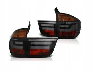 Bmw X5 E70 07-10 rök led lci look lampor