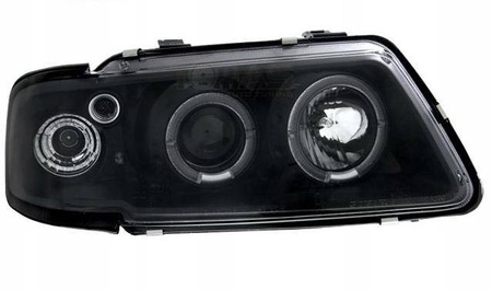 Strålkastare A3 BLACK SENSORS + RING