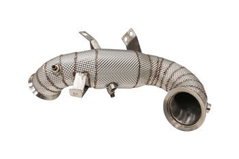 Stopprör Mercedes Benz A45 A45S 19+ M139 W177 + värmesköld