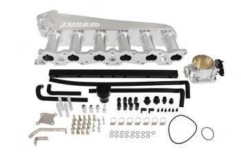 Nissan RB20 insugningsgrenrör med gasspjäll och bränslerör