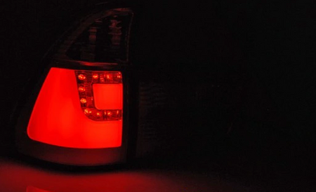 LED-LAMPOR BMW X5 E53 99-03 SMOKE LED BAR