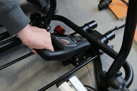 Aguri Active Cykelhållare plattform 2 cyklar silver