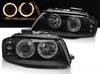 Strålkastare Audi A3 8P 03-08 ringi black FK