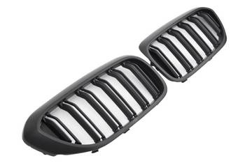 GRILL (NJURAR) BMW G30 G31 DUBBEL M5 LOOK SVART MATT