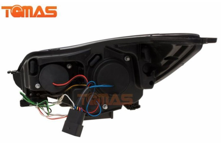 Ford Focus MK3 LED-strålkastare med rör