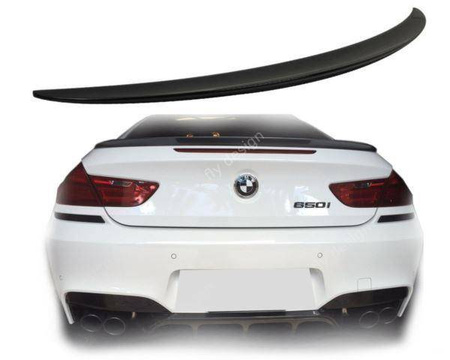 SPOILER BMW F12 F13 11-18 ABS GLOSSY BLACK TRUNK