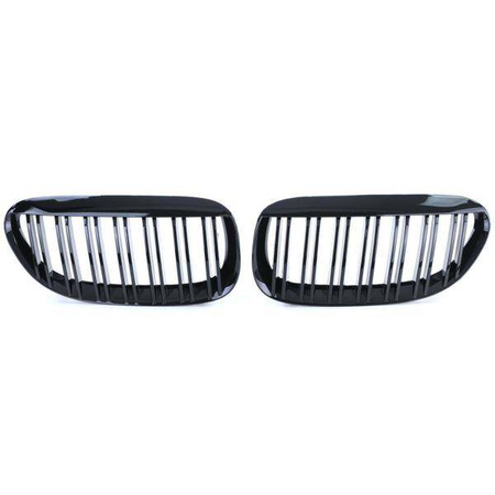 NJURGRILL BMW E63 04-10 M-STIL BLANK SVART