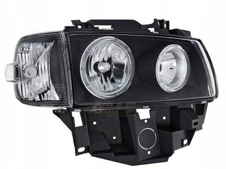 Strålkastare VW T4 96-03 Bus RINGI BLACK