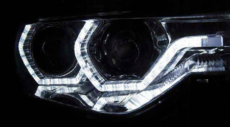 Bmw F30 F31 11-15 led krom drl xenon d1s lampor