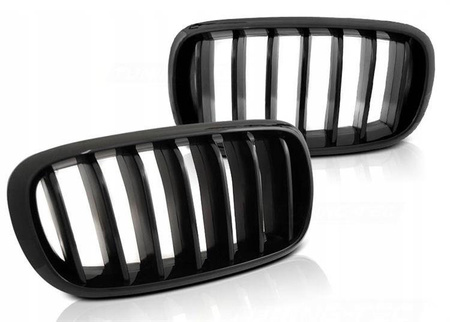 BMW X5 F15 frontgrill 13-18 BLACK GLASS