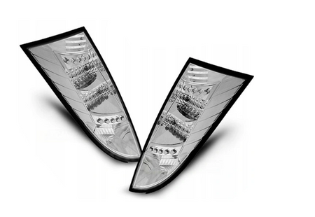 Ford Focus 98-04 Halvkombi Ledlampor i krom