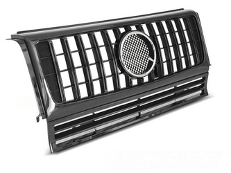 Dummygrill W463 90-12 W464 ser blanksvart ut