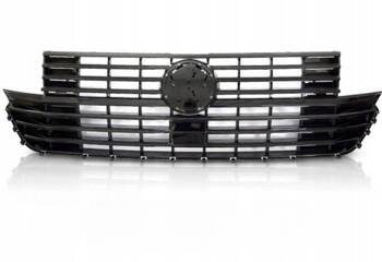 Frontgrill, svart blank, till VW T6.1 2020-
