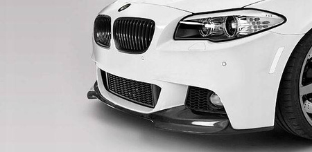 BMW f10 m frontspoiler - paket 11 - kolfiber