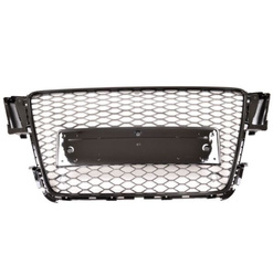 GRILL TILL AUDI A5 8T 07-11 GLÄNSANDE SVART