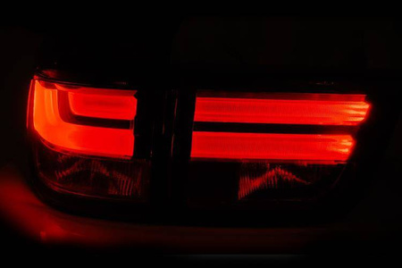 BMW X5 E70 Röd Vit LED BAR Lampor